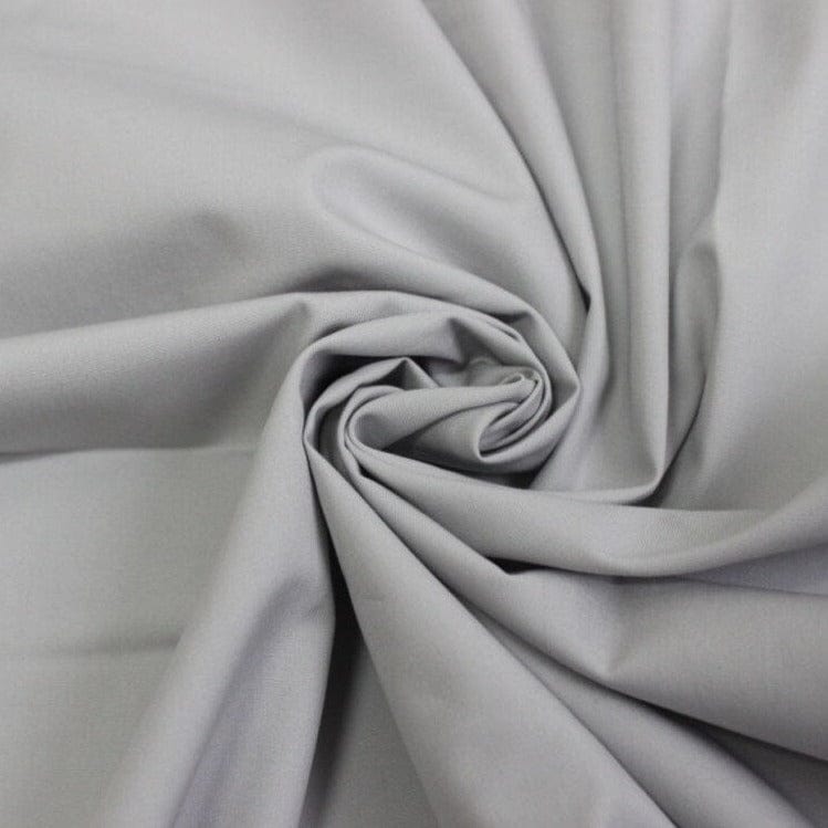 100% Kokvilnas audums-pelnu pelēks 220cm 146 g/m²