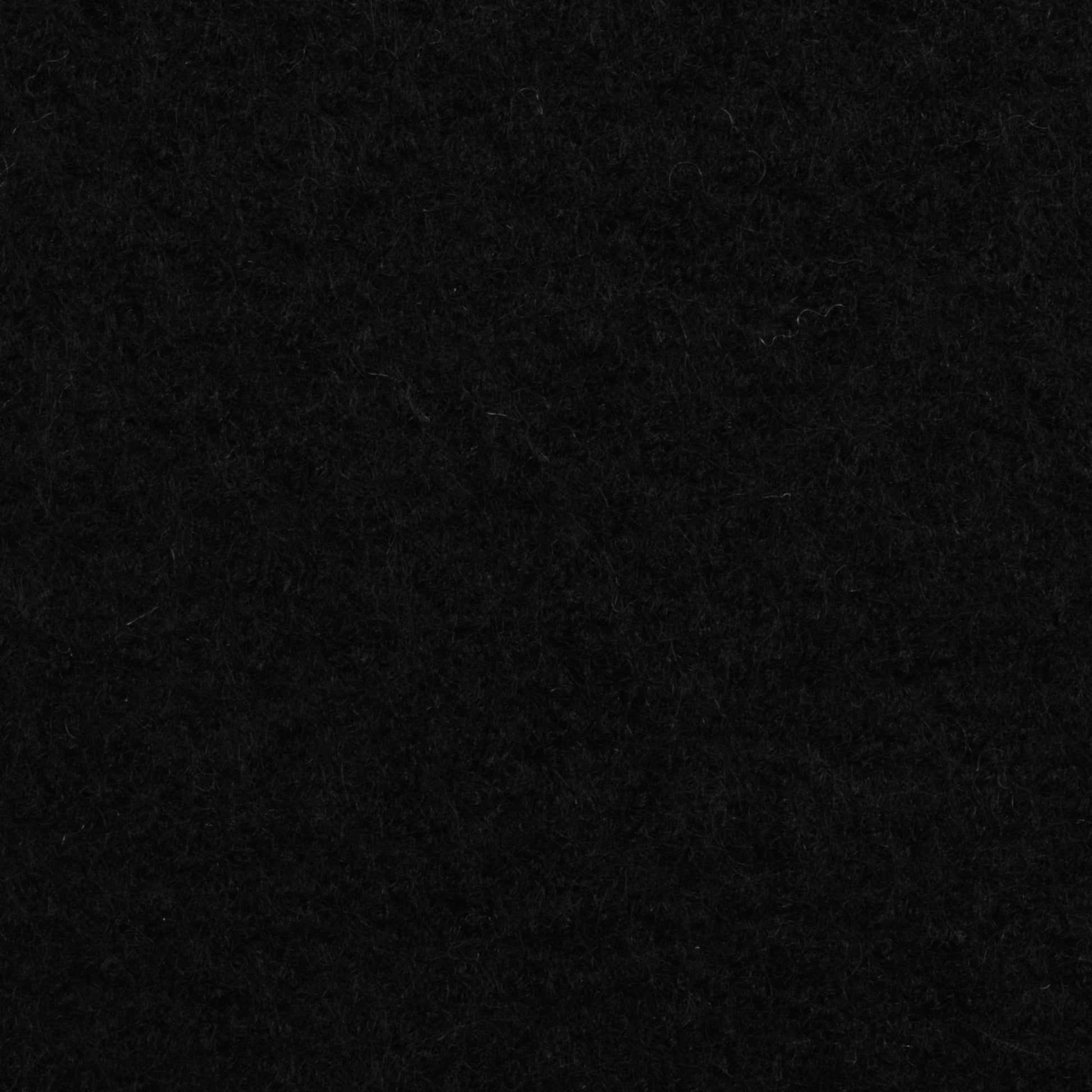 100% Vilnas audums-melns 385 g/m²