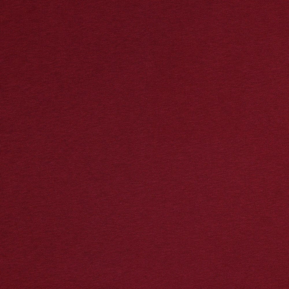 Kokvilnas siltināta trikotāža-tumši sarkana 285 g/m²