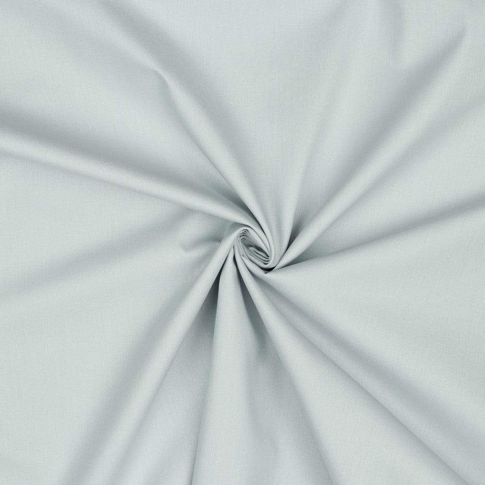 Premium 100% kokvilnas audums-gaiši pelēks 130 g/m²