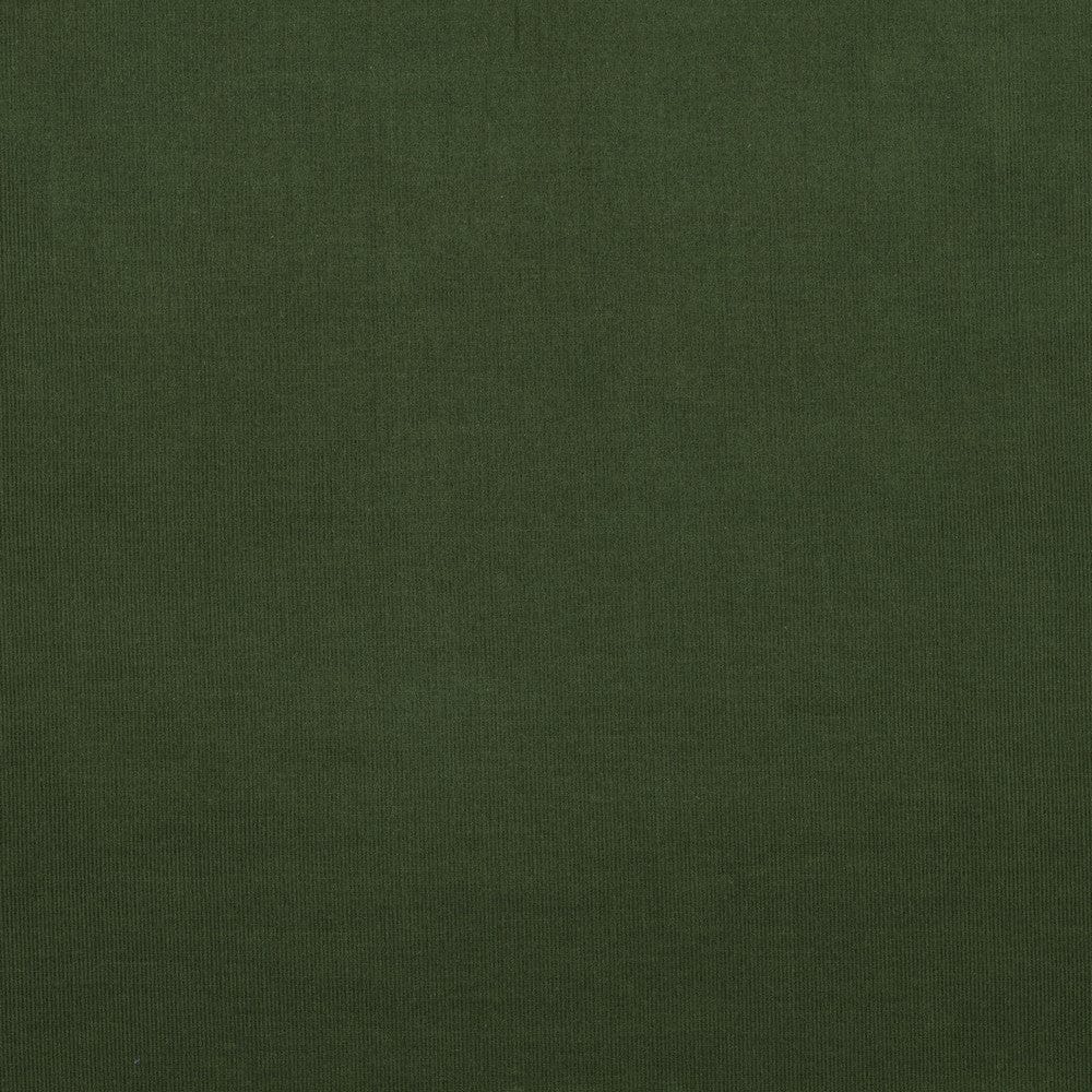 Smalkais Kokvilnas velvets-meža zaļš 145 g/m²