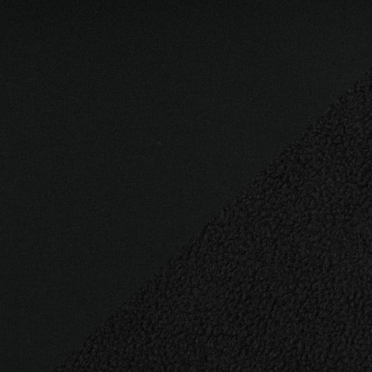 Softshell audums-melns 300 g/m²