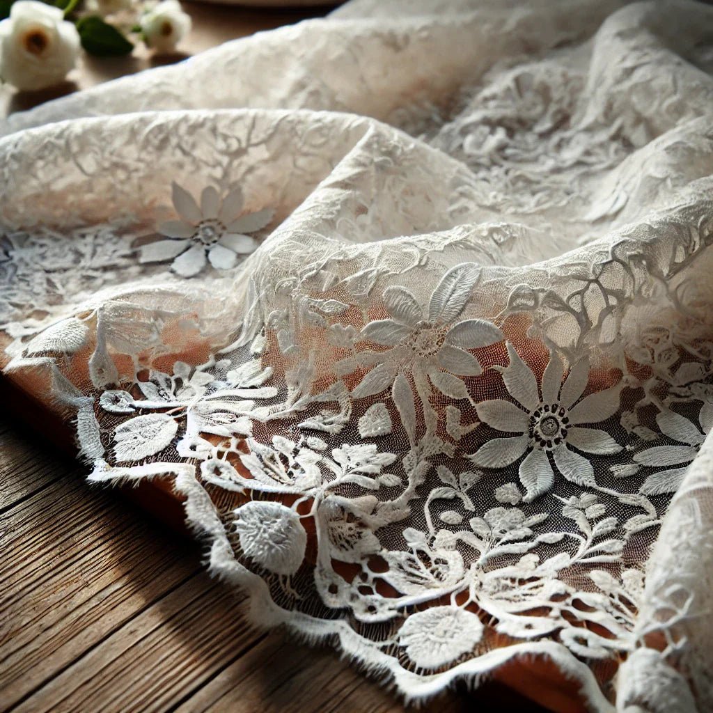 100% Medvilninė nėriniai