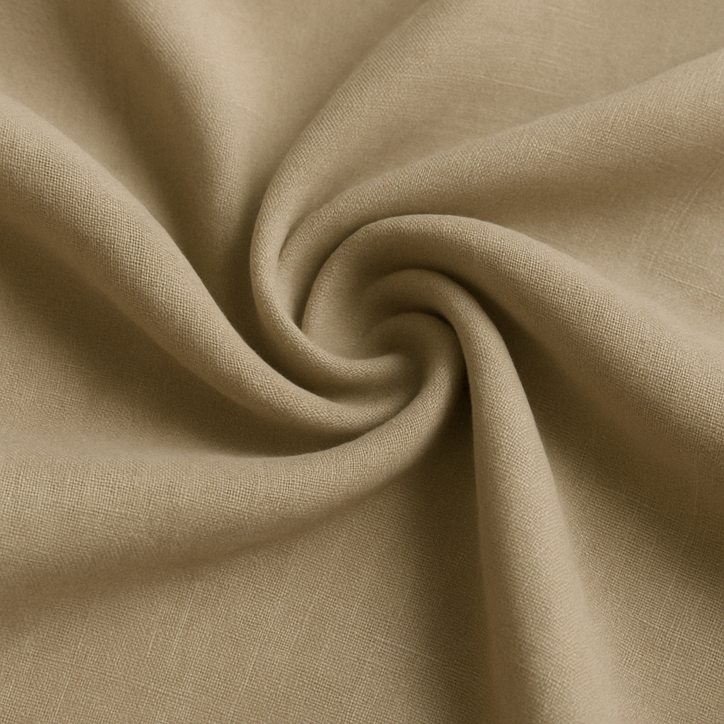 Viskozė su linu vienspalvė