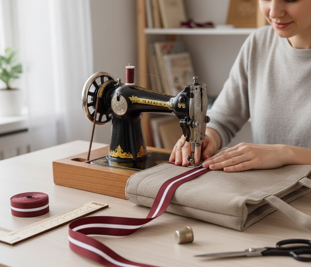 Latvijos vėliavos juostelė