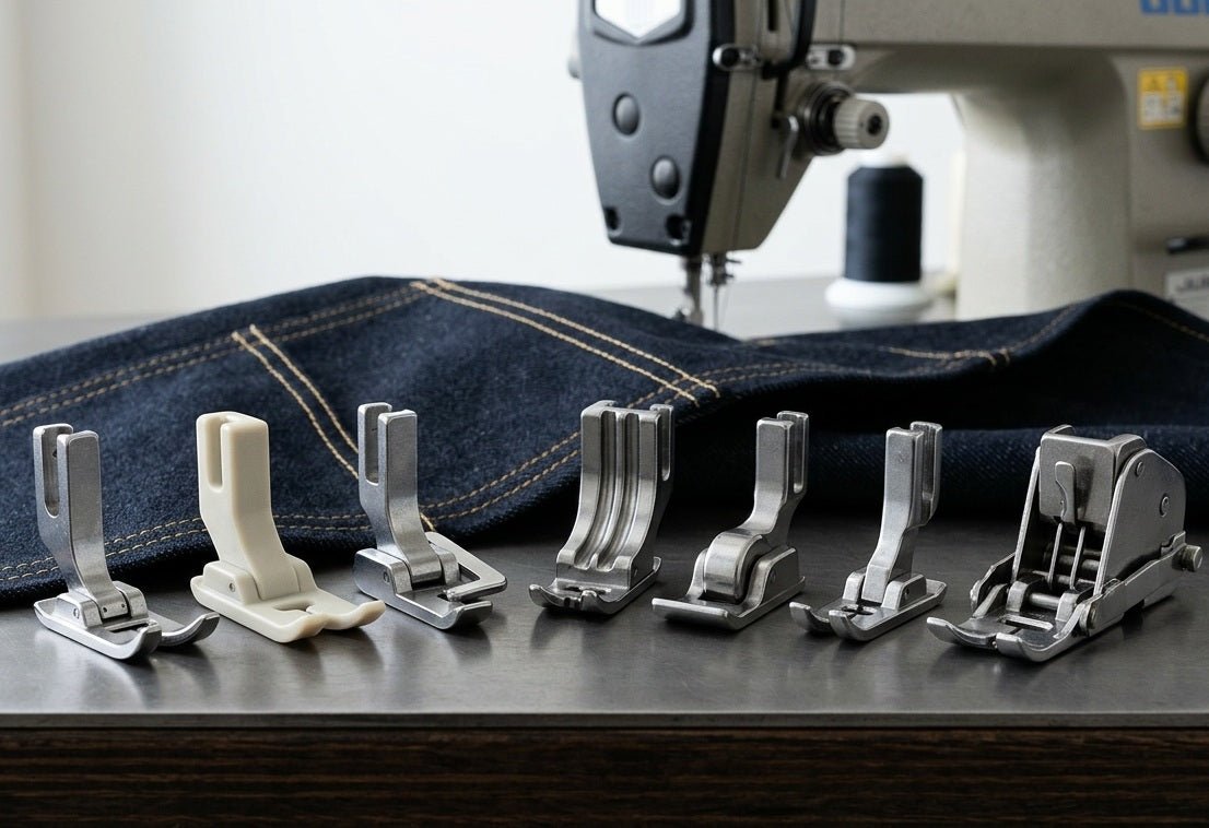 Industrial sewing machine feet - Charlotte's Fabrics