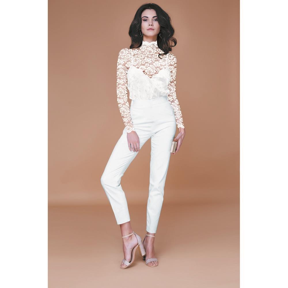 Pitsikangas-suitsune lilla 130 g/m²