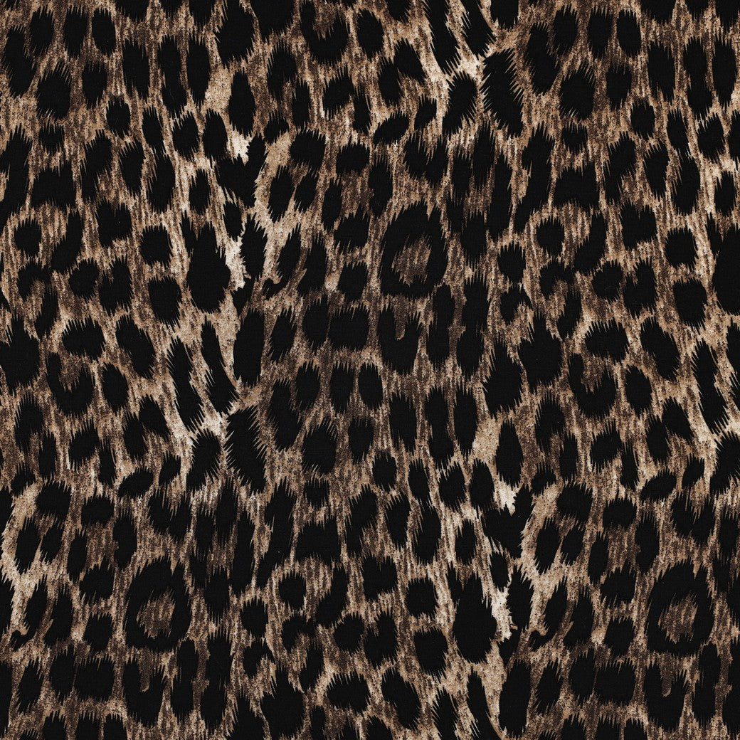 100% Viskozes audums-leopards