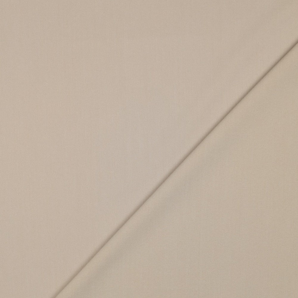 Beige suit fabric with elastane, 200 g/m²