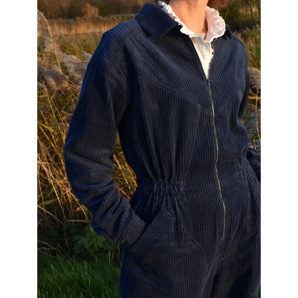 Kokvilnas velvets-sūnu zaļš 280 g/m²