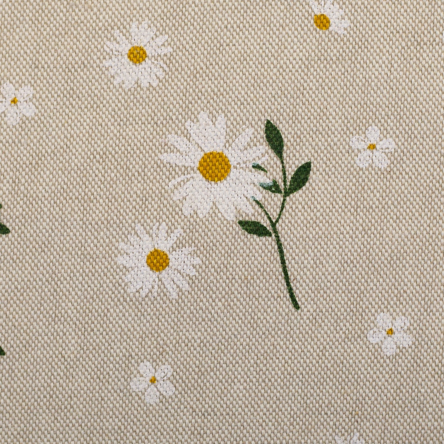 Tissu canvas marguerites 200 g/m²