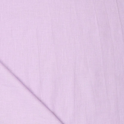 100% Mīkstināts lina audums-ceriņu lillā 165 g/m²