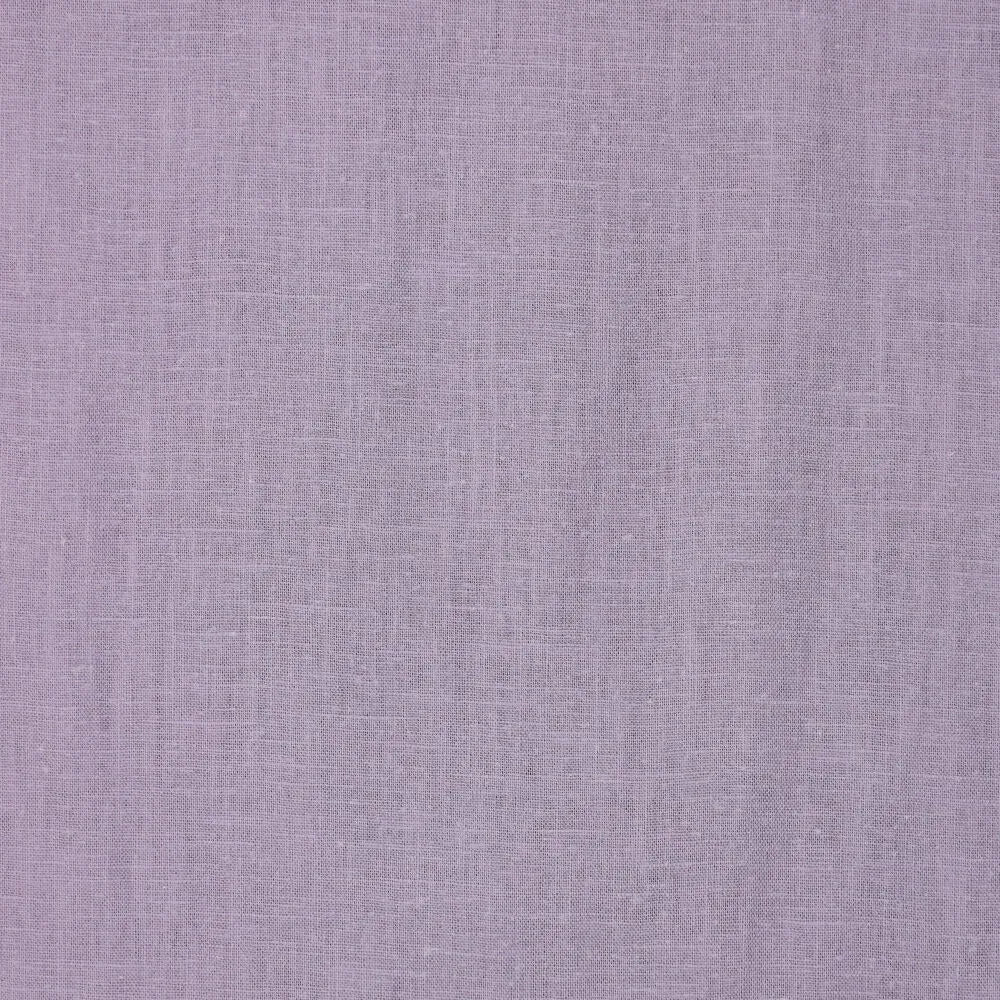 100% Softened Linen Fabric - Smoky Lilac 165 g/m²
