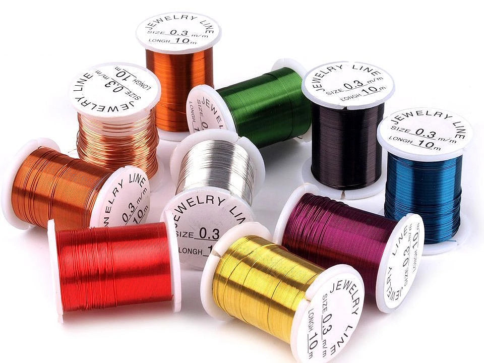 Dekoratīva vara stieple Ø 0,3 mm – 10 m