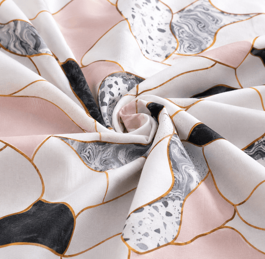 Image of 100% cotton fabric - marble – available at Charlotte's Fabrics