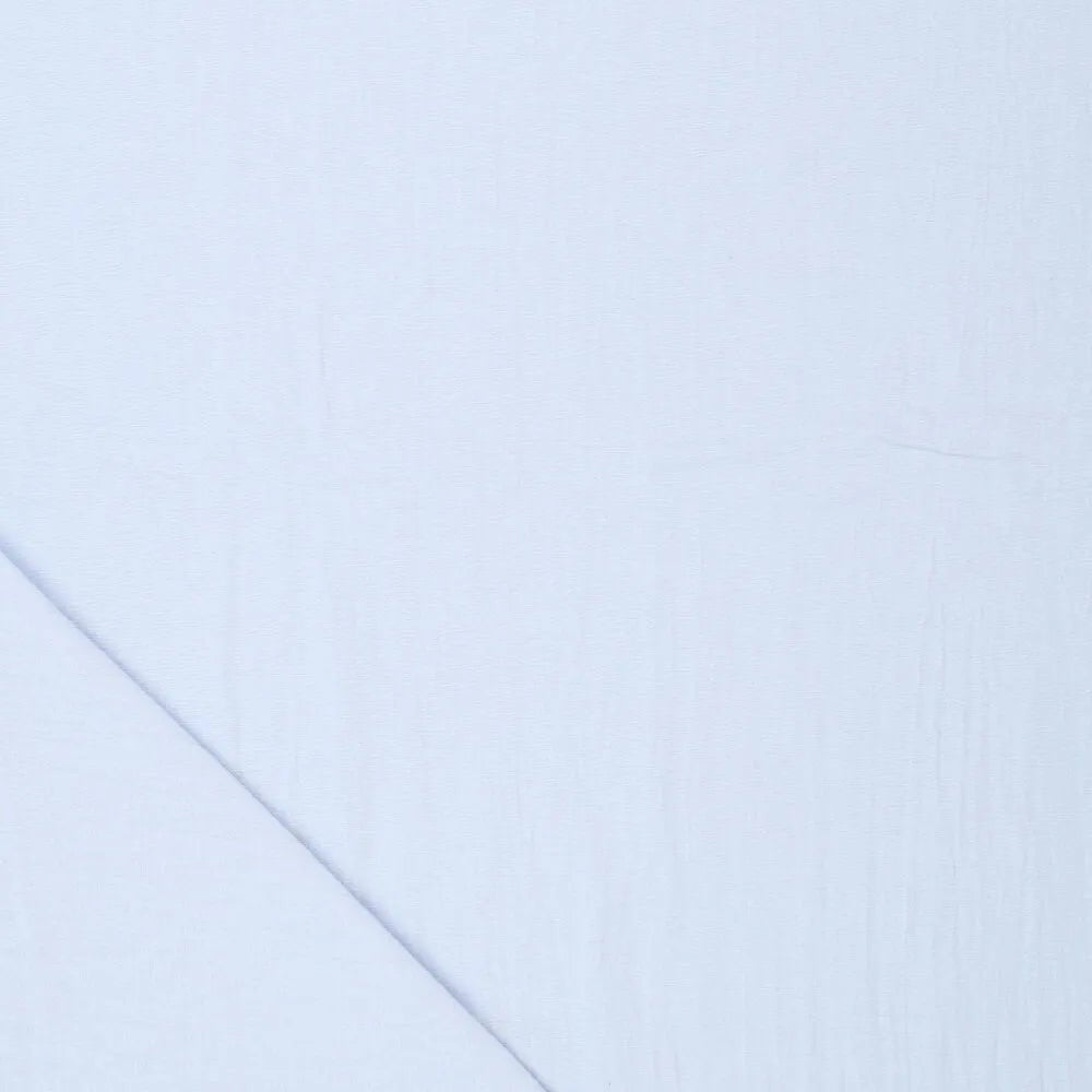 Attēls ar 100% kokvilnas audums mazgāts| Washed - gaiši zils 85 g/m² – pieejams Šarlotes audumi