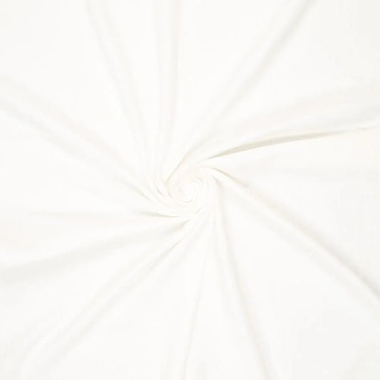 Attēls ar 100% kokvilnas audums mazgāts| Washed - piena balts 85 g/m² – pieejams Šarlotes audumi