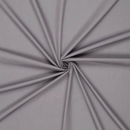 Tissu 100 % coton - gris acier 125 g/m²