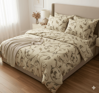 Image avec tissu 100 % coton - vintage elegance 220 cm 146 g/m² – disponible chez Šarlotes audumi