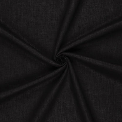 100 % tissu en lin–noir | 230 g/m² | lavé aux enzymes