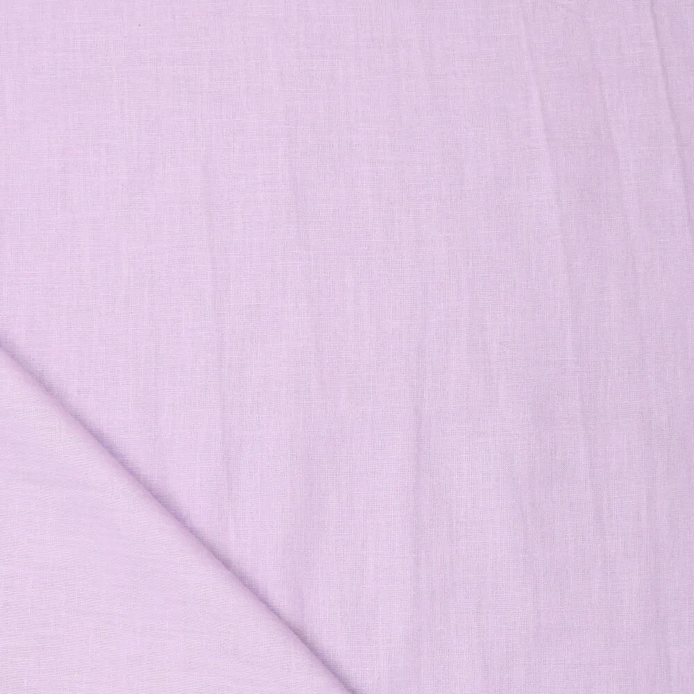 Nuotrauka su 100% minkštintu lino audiniu – alyvinės violetinės spalvos, 165 g/m² – Šarlotes audumi