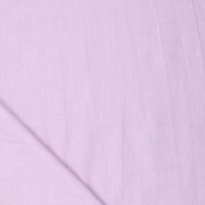 Nuotrauka su 100% minkštintu lino audiniu – alyvinės violetinės spalvos, 165 g/m² – Šarlotes audumi