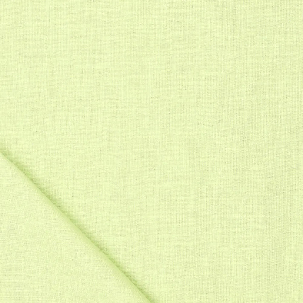 Image avec tissu de lin adouci 100 % - vert printemps 165 g/m² – disponible chez Šarlotes audumi