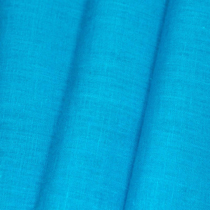 100 % lin adouci bleu lagon 205 g/m²