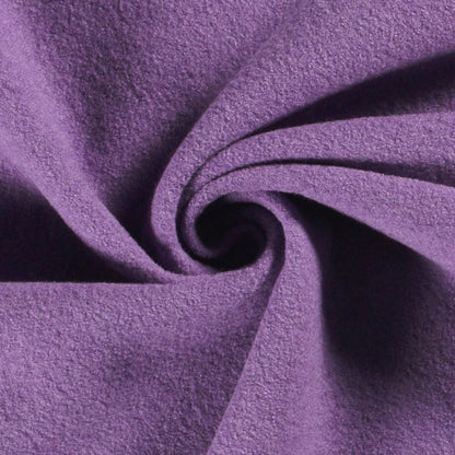 Tissu 100 % laine - violet 390 g/m²