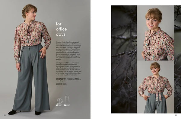OTTOBRE design Woman 5/2022 – sieviešu apģērbu piegrieztņu žurnāls angļu valodā