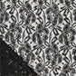 Lace fabric “Lauren Foil Lace” – black 140 g/m²