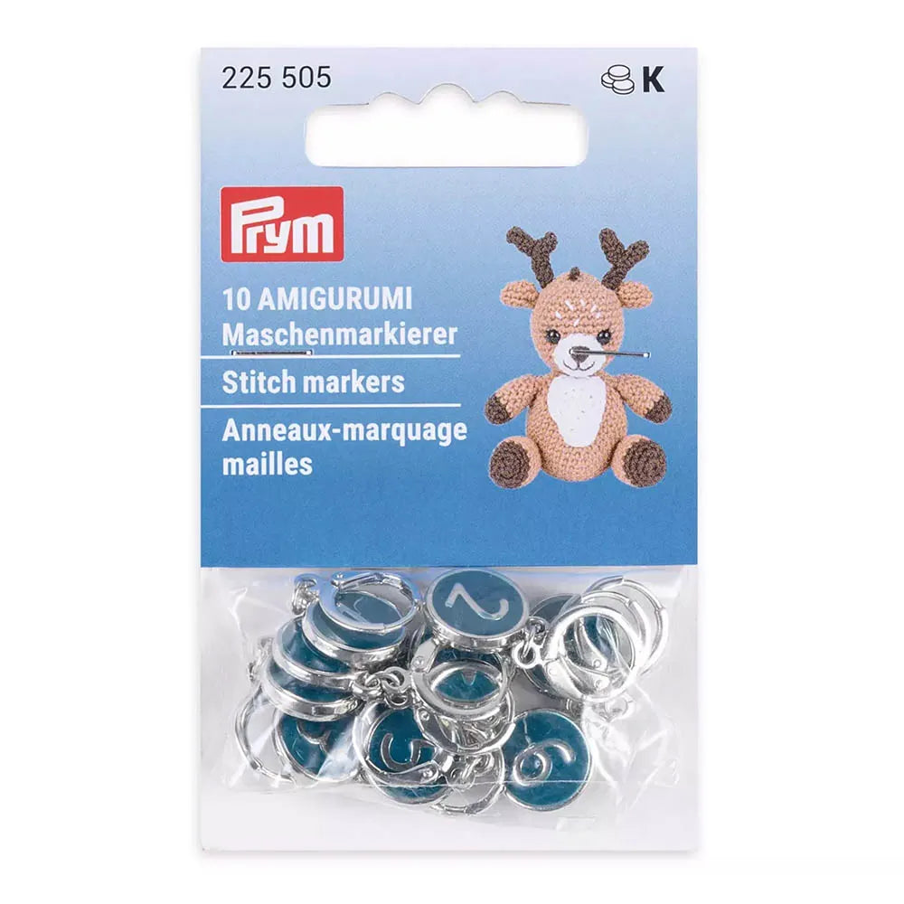 Prym valdziņu marķieri ar cipariem 0–9 – 10 gab.