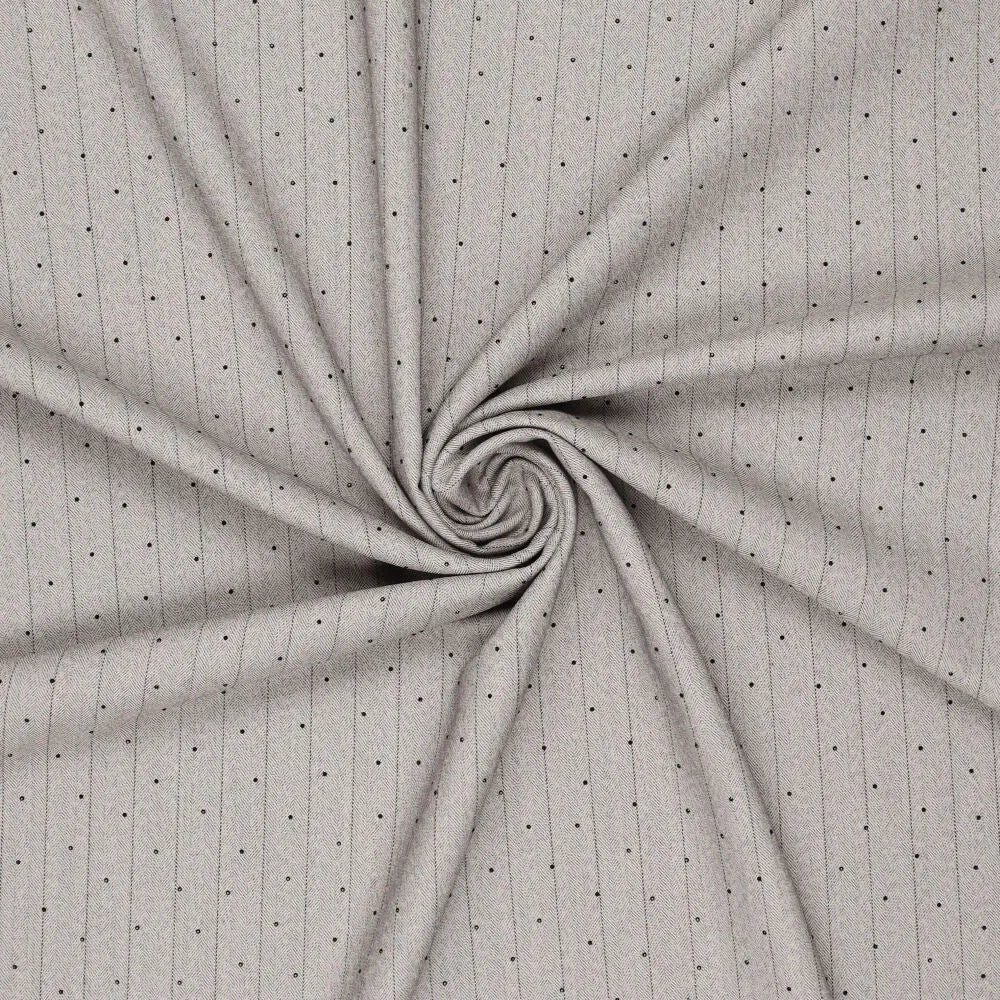 Suit Fabric – Grey with Fine Pattern