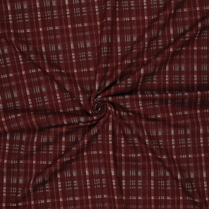 Languotas žakardinis trikotažas – bordo raudonas