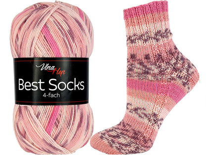 Siūlai Vilna Hep Best Socks- 100g / 420m