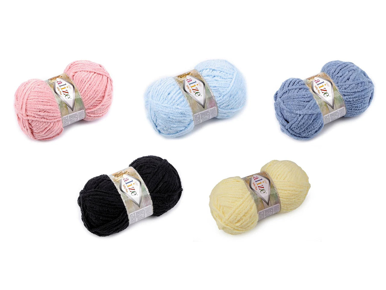 Dzijas Alize Softy Plus 100g / 120m