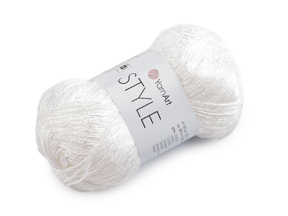 Dzijas YarnArt Style kokvilnas un viskozes dzija – 50 g / 185 m