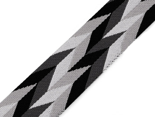 Dubultā austā lente (webbing) 50 mm – izturīga, dekoratīva un daudzpusīga