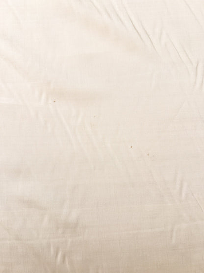 Italian 100% silk fabric in creamy white – 100 g/m²