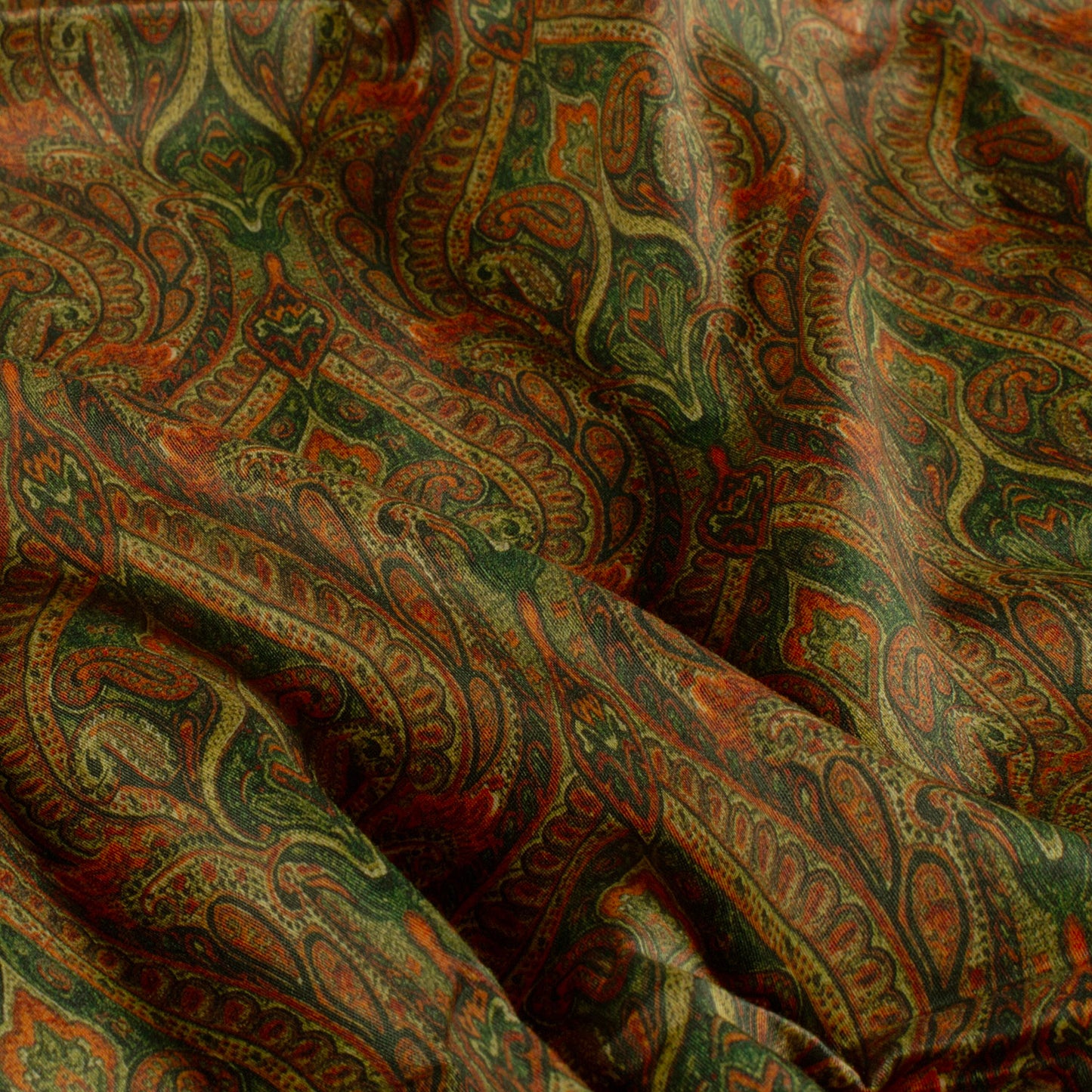 Premium 100% Cotton Fabric - Paisley Pattern