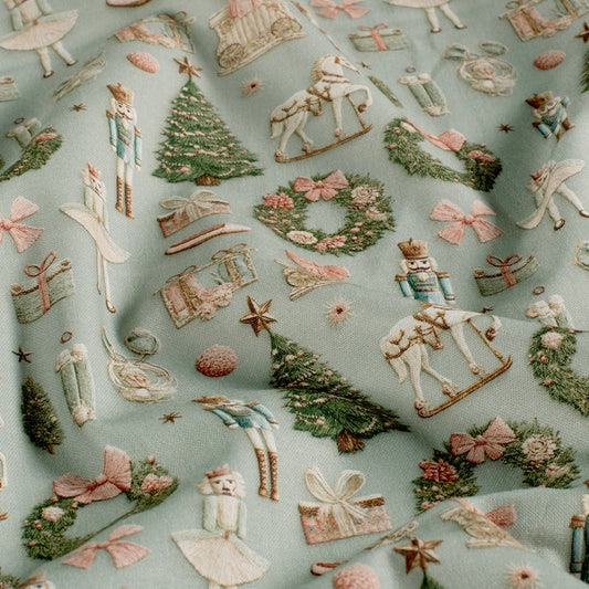 Premium 100% Cotton Fabric-Christmas Magic