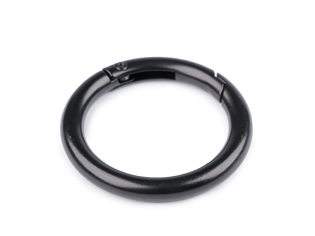 Metalo karabina, raktų žiedas | Ø34 mm | įvairių spalvų