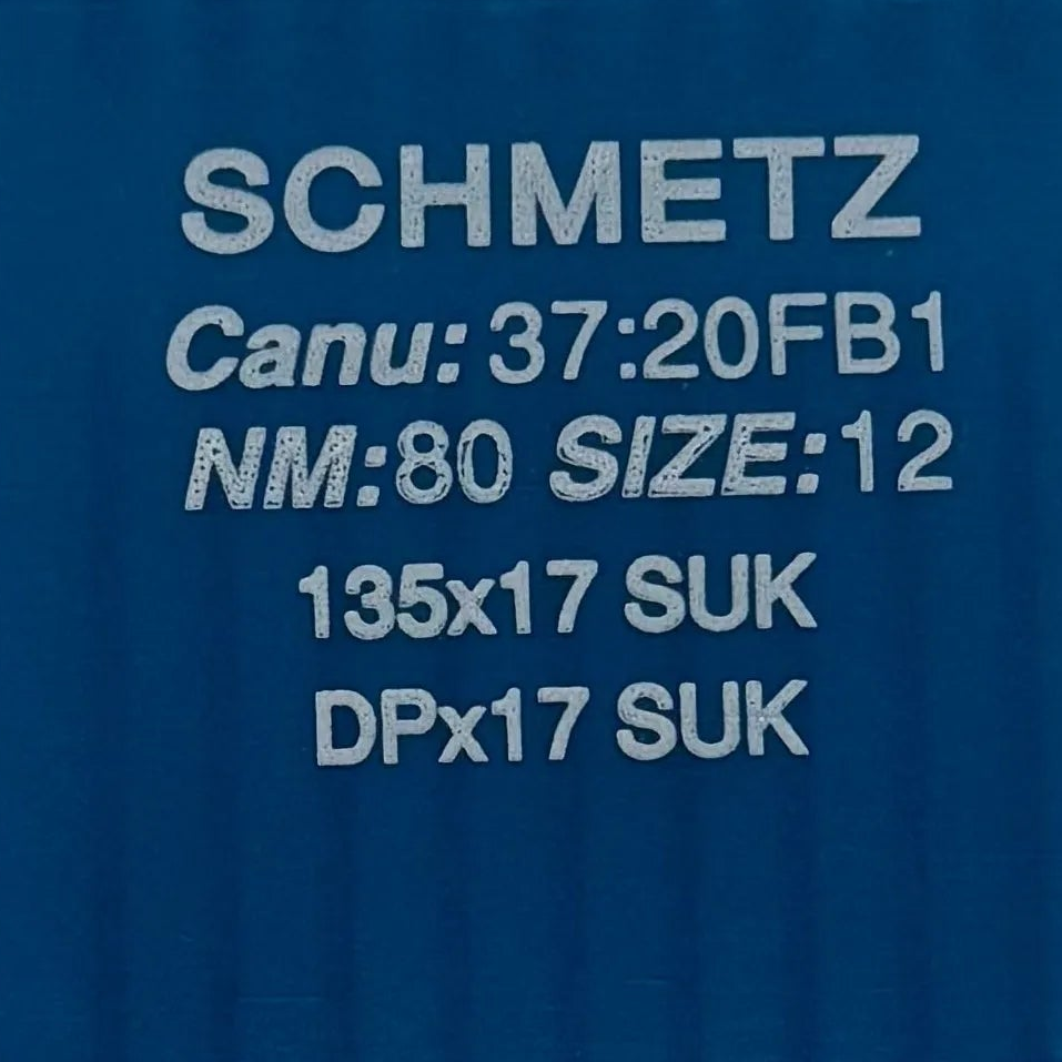Adatas rūpnieciskajām šujmašīnām SCHMETZ DPX17 SUK – trikotāžai un džinsam (10gab.)