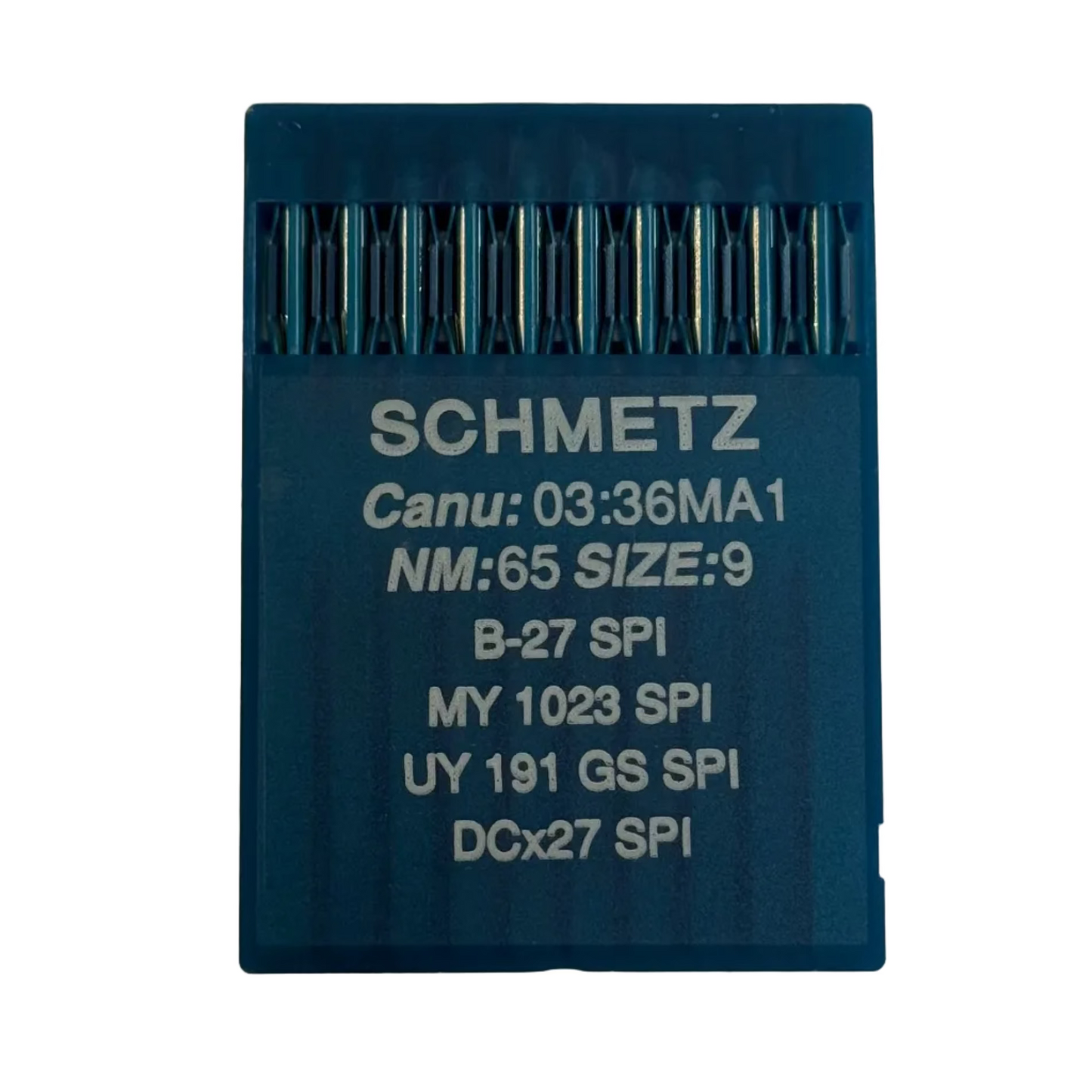 German
Industrielle Overlock-Nadeln SCHMETZ DCx27 (B-27) SPI für dicke und dünne Stoffe - 10 Stk.