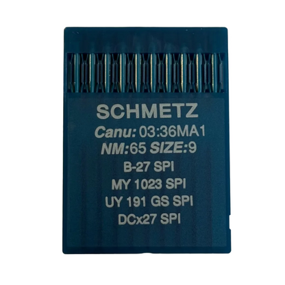 German
Industrielle Overlock-Nadeln SCHMETZ DCx27 (B-27) SPI für dicke und dünne Stoffe - 10 Stk.