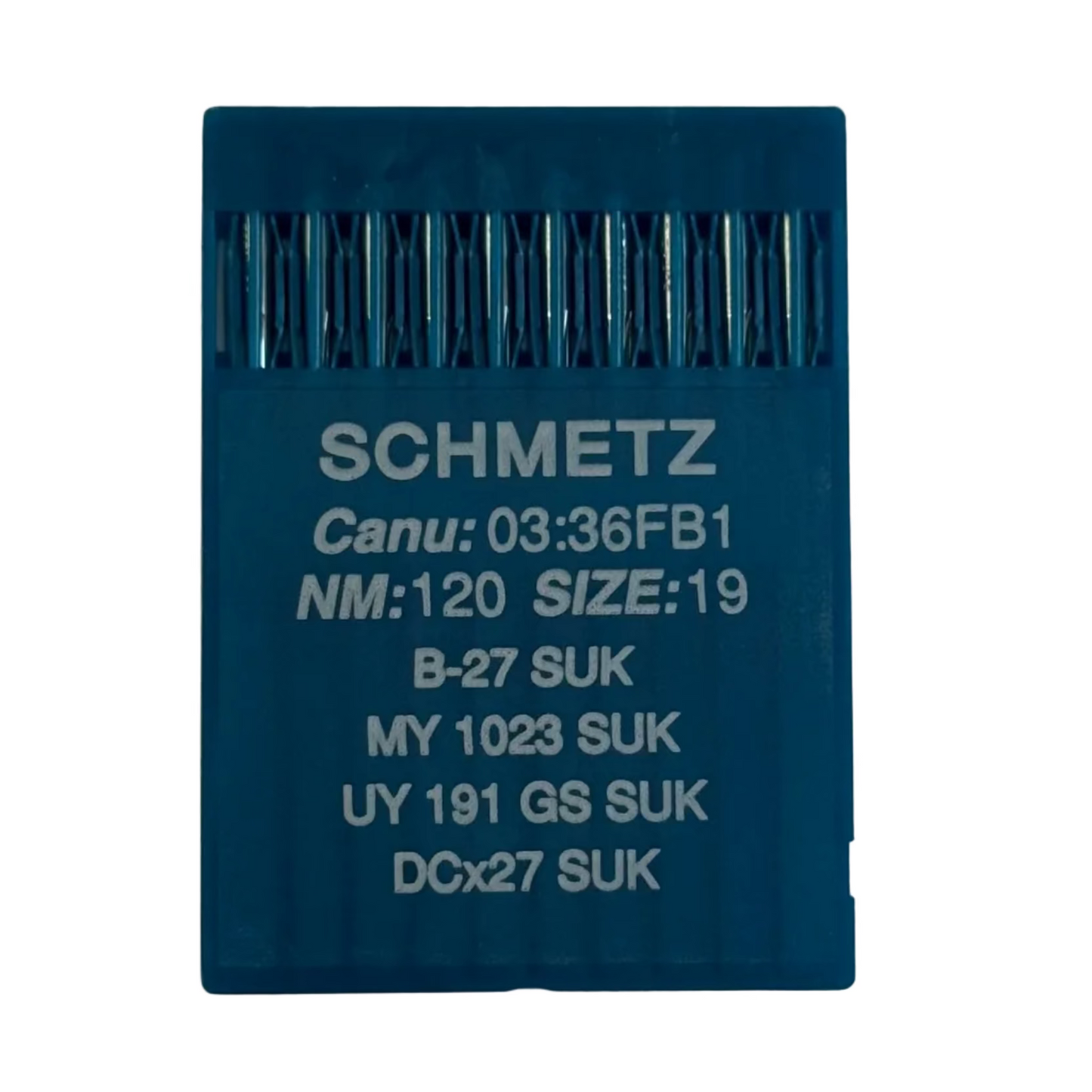 Industrie-Overlocknadeln SCHMETZ DCx27 (B-27) SUK für Strickwaren und Jeans – 10 Stk.