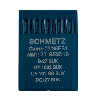 Industrie-Overlocknadeln SCHMETZ DCx27 (B-27) SUK für Strickwaren und Jeans – 10 Stk.