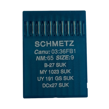 Industrie-Overlocknadeln SCHMETZ DCx27 (B-27) SUK für Strickwaren und Jeans – 10 Stk.