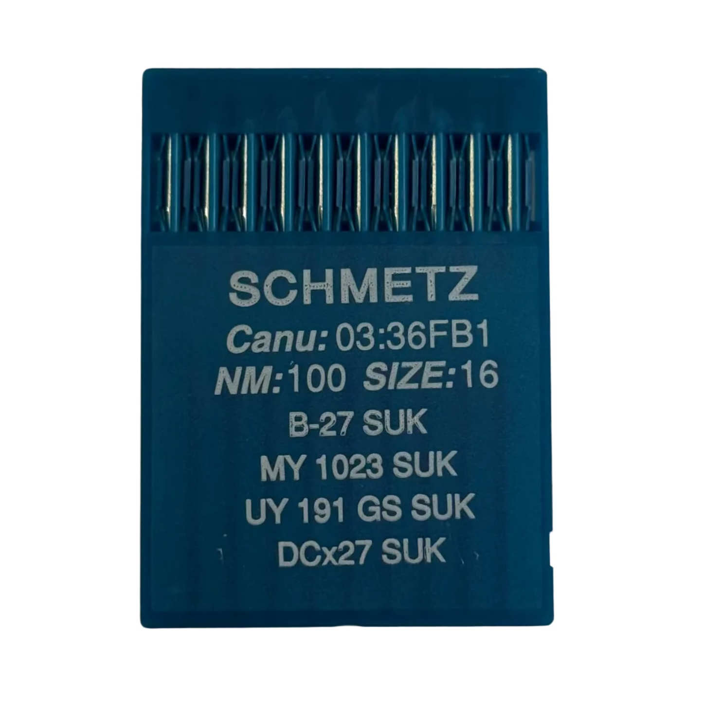 Industrie-Overlocknadeln SCHMETZ DCx27 (B-27) SUK für Strickwaren und Jeans – 10 Stk.