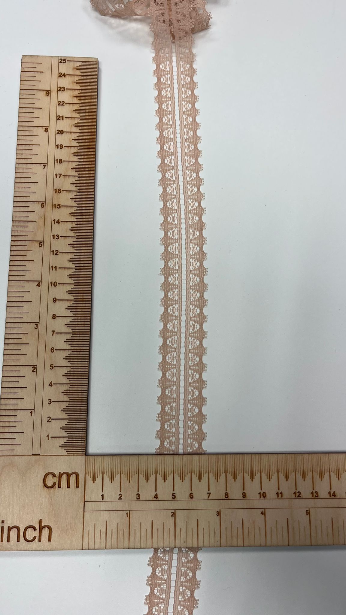 Mežģīne 3 cm-nude(miesas krāsas)